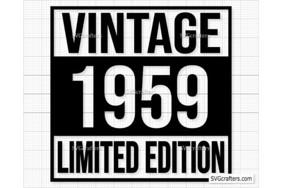 Download Vintage 1959 Svg Png, 63rd Birthday Svg - 1959 Collection